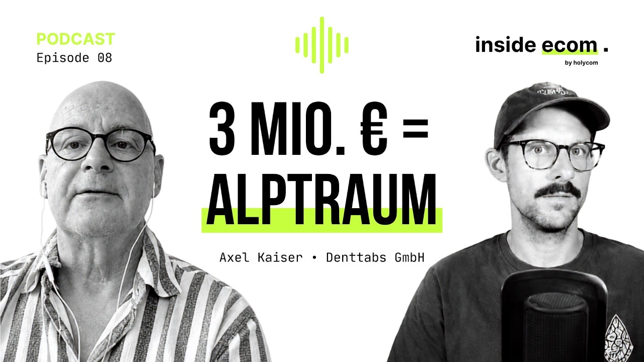 Folge 08 — 30 Jahre, 3 Mio. Umsatz, Insolvenz – was schieflief, mit Axel Kaiser (Denttabs)
